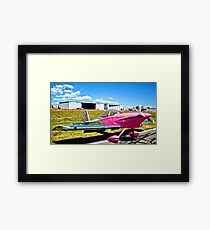 Pink Panther Aircraft Framed Print