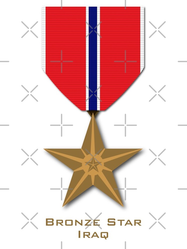 "Bronze Star for Iraq" iPhone Case for Sale by jcmeyer Redbubble