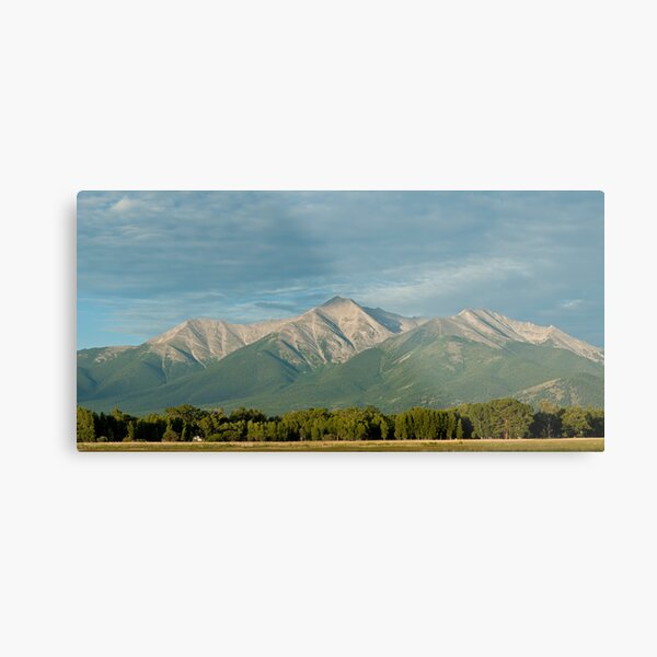 Mount Princeton, Colorado At Sunrise Metal Print