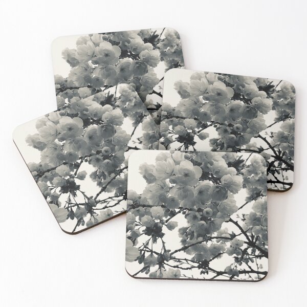 Item preview, silvertone sakura designed and sold by Mandi Collingridge.