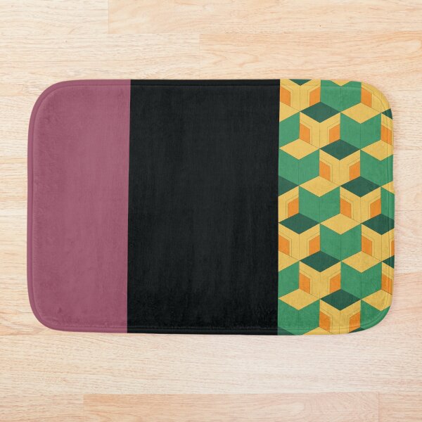 Giyuu Tomioka Pattern Bath Mat