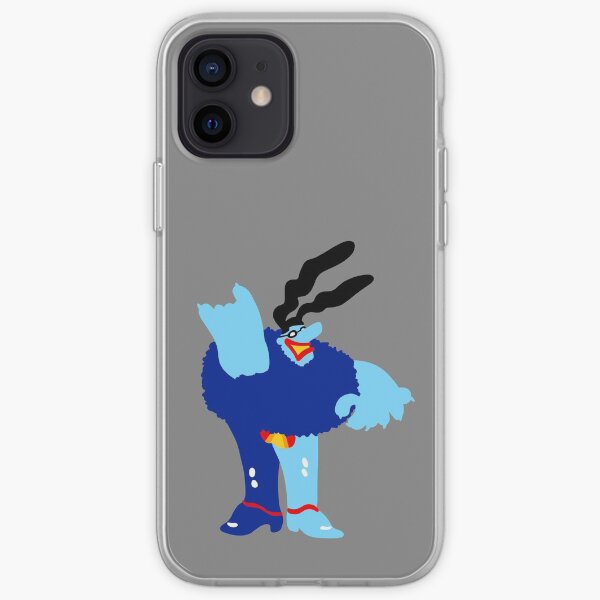 Minimal Blue Meanie iPhone Soft Case