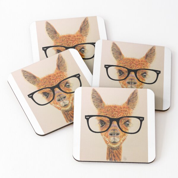 Item preview, Nearsighted Llama designed and sold by gardengatequilt.