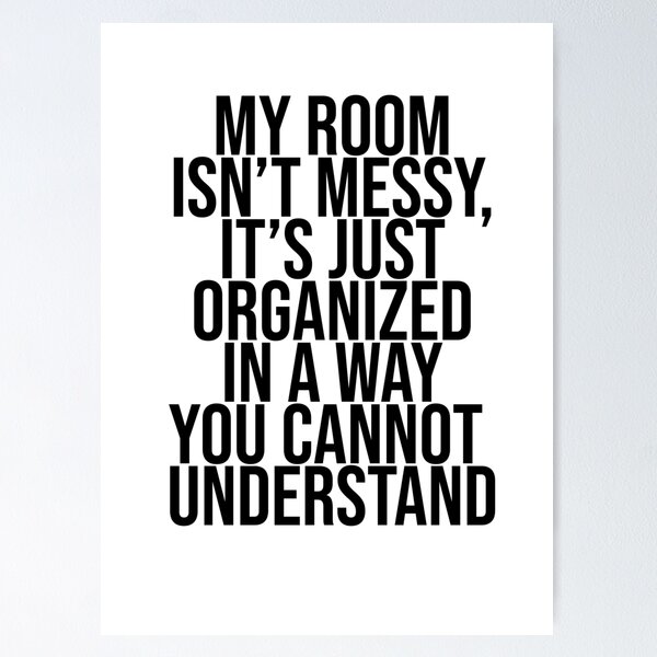 Messy room Poster