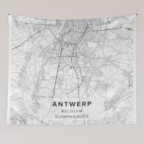 Item preview, Antwerp Map designed and sold by Kara515.