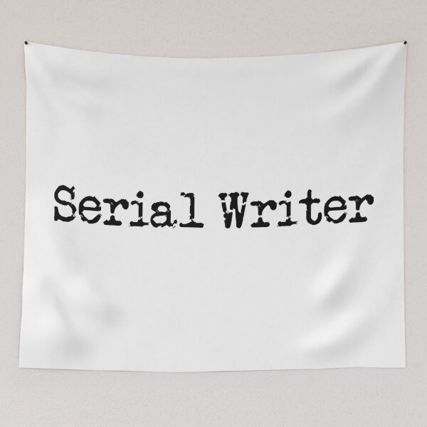 Item preview, Serial Writer Black Type designed and sold by TeaRoseWriter.
