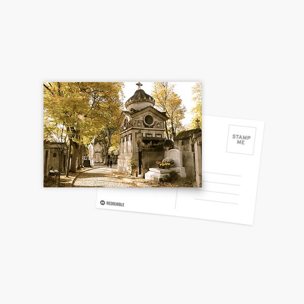 Pere Lachaise Cemetery VI Postcard
