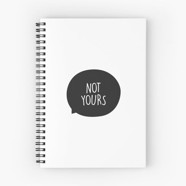 Item preview, Not Yours designed and sold by Kate Halvorsen.