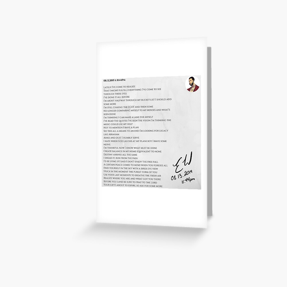 Item preview, Greeting Card designed and sold by EWashMedia.