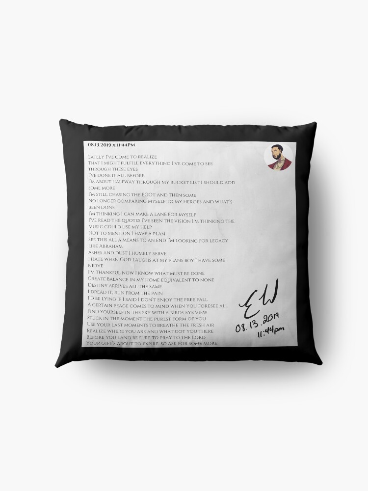 Alternate view of 08.13.2019 x 11:44PM Floor Pillow