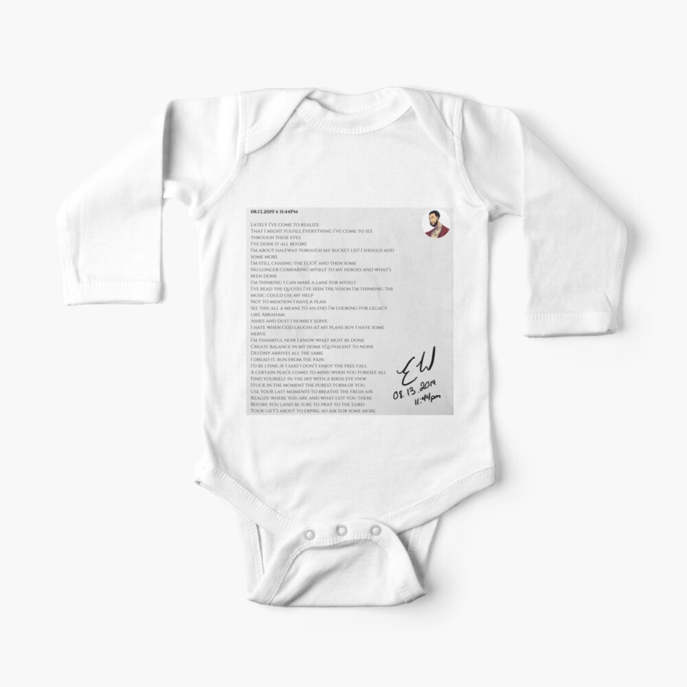 Item preview, Long Sleeve Baby One-Piece designed and sold by EWashMedia.