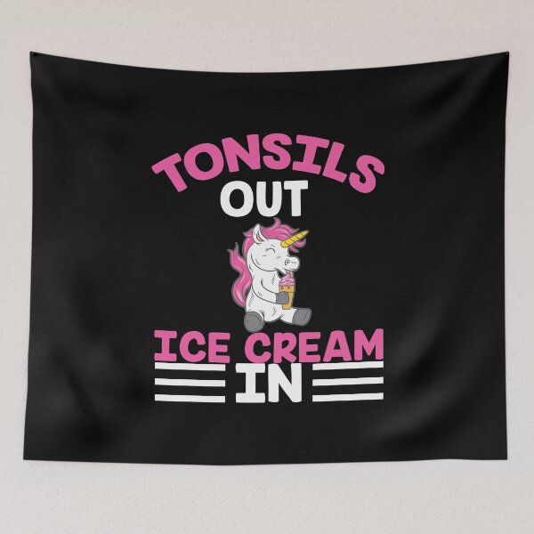 Item preview, Tonsils Out Ice Cream In Surgery Recovery Gift designed and sold by haselshirt.