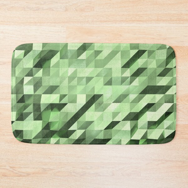 Item preview, Slanted Squares - Green designed and sold by CosmicView.