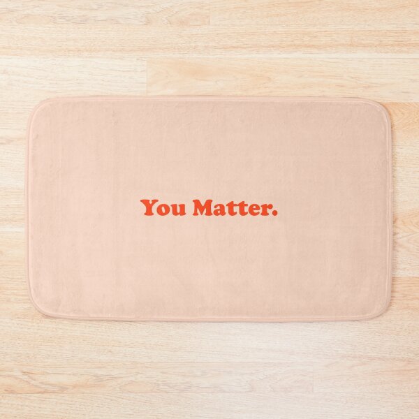 Item preview, You Matter Red Design designed and sold by aestheticqueen.