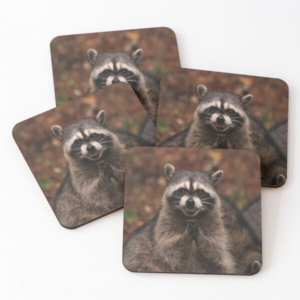 Item preview, Mapache intrigante designed and sold by Verified Jane Bennet.