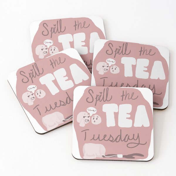 Item preview, Spill the Tea Tuesday designed and sold by DoppleDraws.