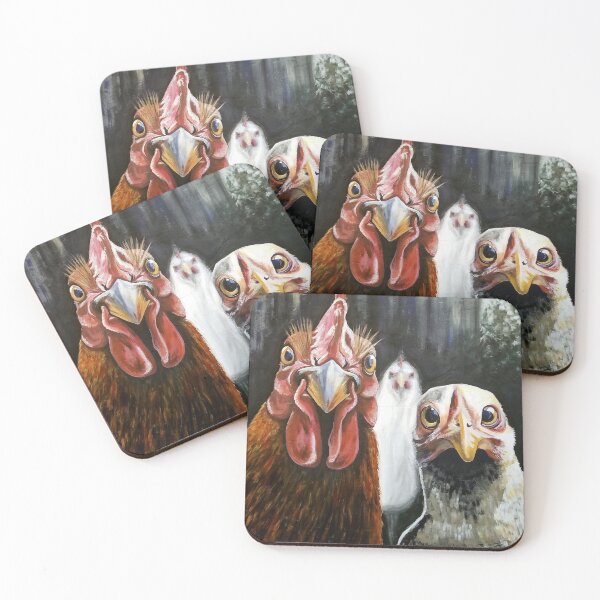 Item preview, Photobomb Chickens designed and sold by Lori Clough.