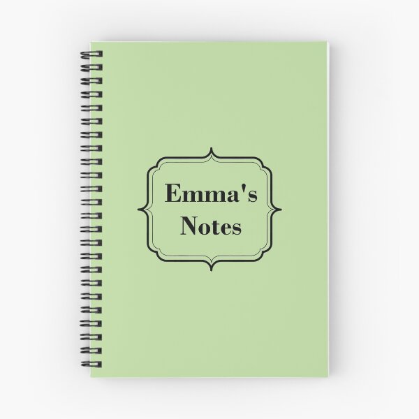 Item preview, Emma's notes - formal designed and sold by Fiona Doyle.