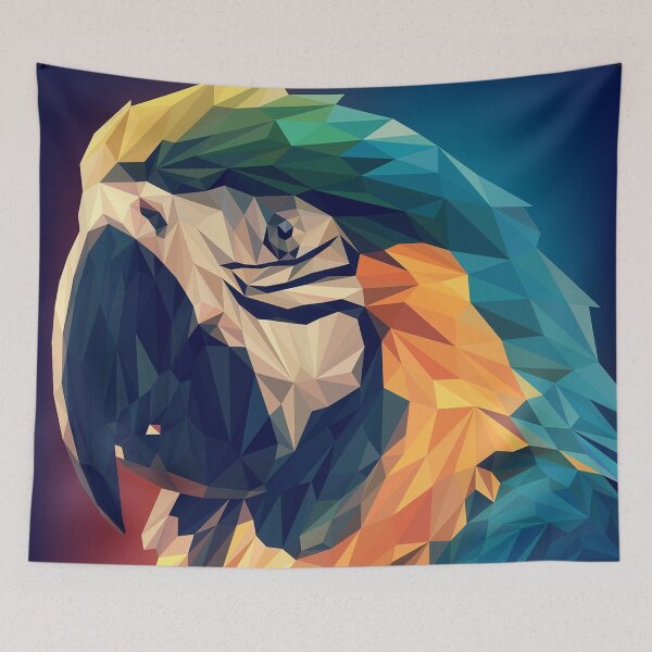 Item preview, Polygon Parrot designed and sold by ridzamh.