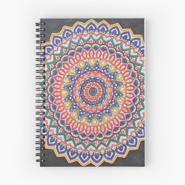 Item preview, Rainbow Mandala designed and sold by DaysEndStudio.