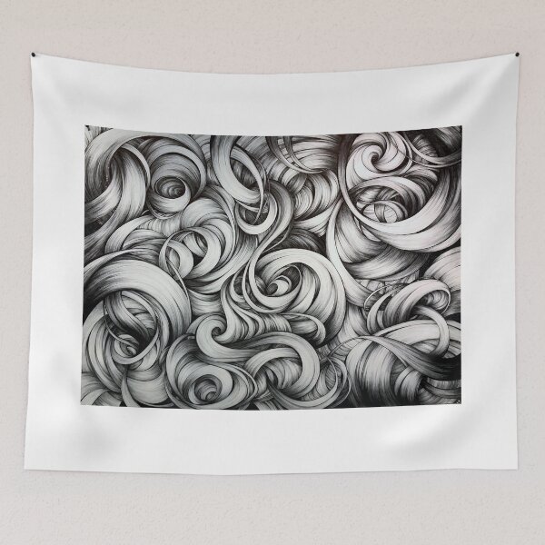 Item preview, Black and White Mindscape designed and sold by raezora.