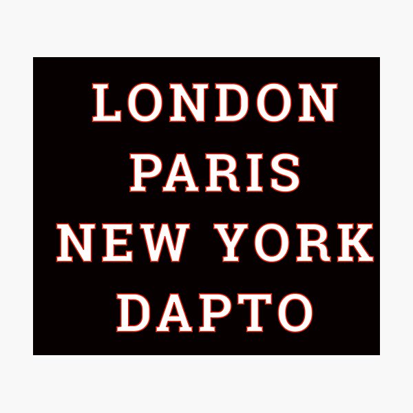 Item preview, The Great Cities - Dapto designed and sold by JenGo Creative.