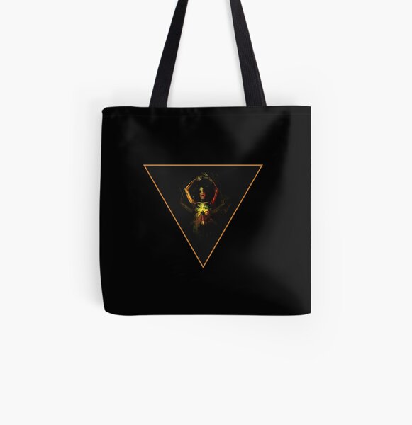 Witch of Wands and Bone All Over Print Tote Bag