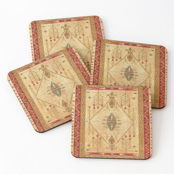 Item preview, Bikaner Dhurrie Northwest Indian Cotton Kilim Print designed and sold by Vicky Brago-Mitchell®.