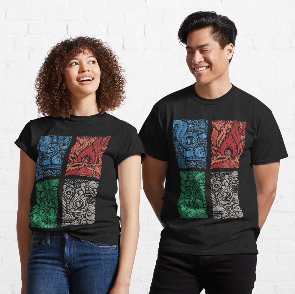 Four Elements of Nature Classic T-Shirt