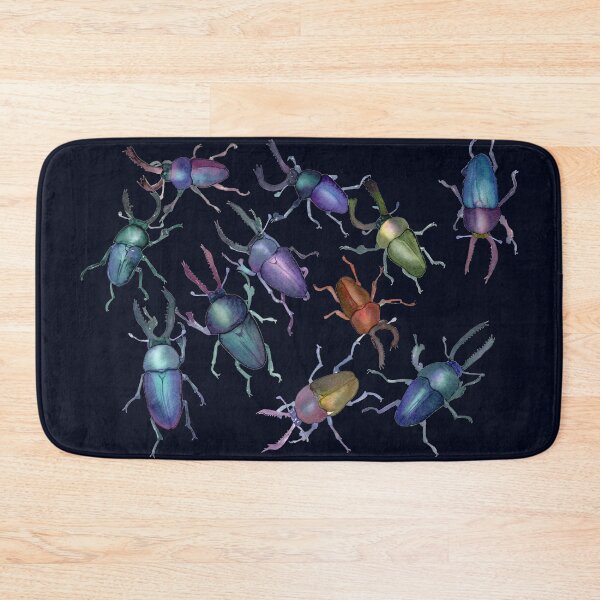 Item preview, A Medley of Lamprima adolphinae Stag Beetles designed and sold by AuntieBetty.