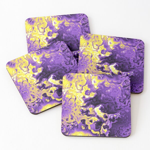 Item preview, Nonbinary Pride Liquid Ink Swirls designed and sold by Vernen Ink.