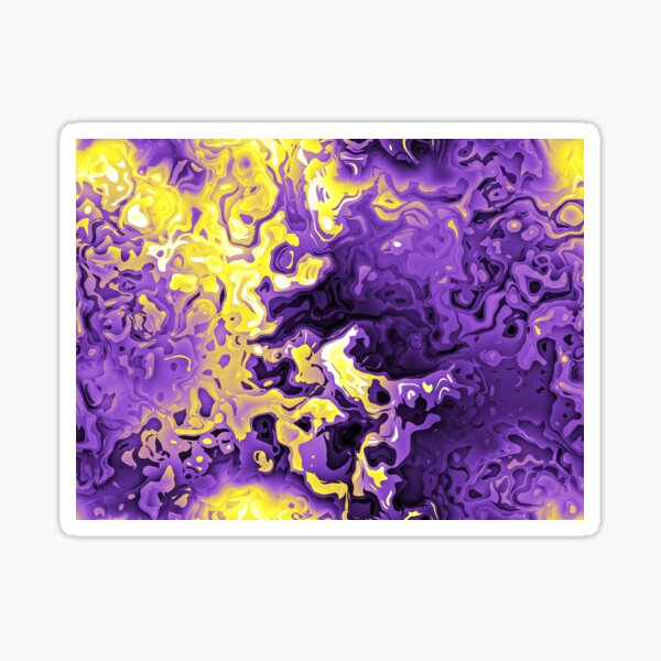 Item preview, Nonbinary Pride Liquid Ink Swirls designed and sold by Vernen Ink.