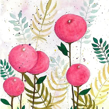 Artwork thumbnail, Abstract Flower by Robin Laribee