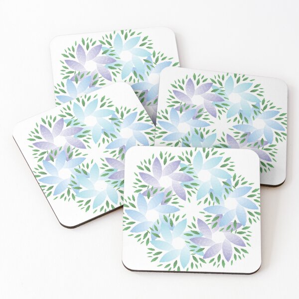 Item preview, Blue Purple Flower Design designed and sold by NaomiKate.