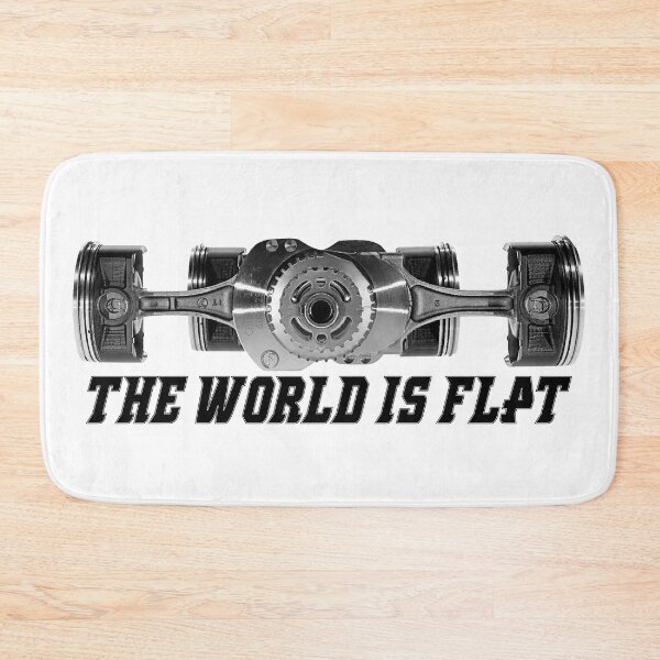 Item preview, The World Is Flat Boxer Engine designed and sold by MotoringZen.