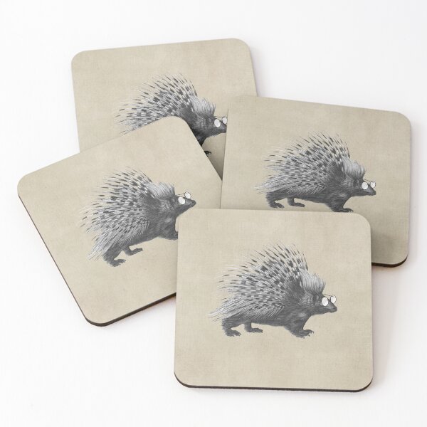 Artikelvorschau, Nerdy Spike Porcupine entworfen und verkauft von Bluepress.