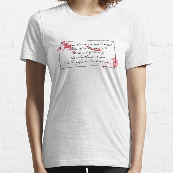 T Shirt Citation Sanglante De Penny Lily Par Maplewoodmerch Redbubble