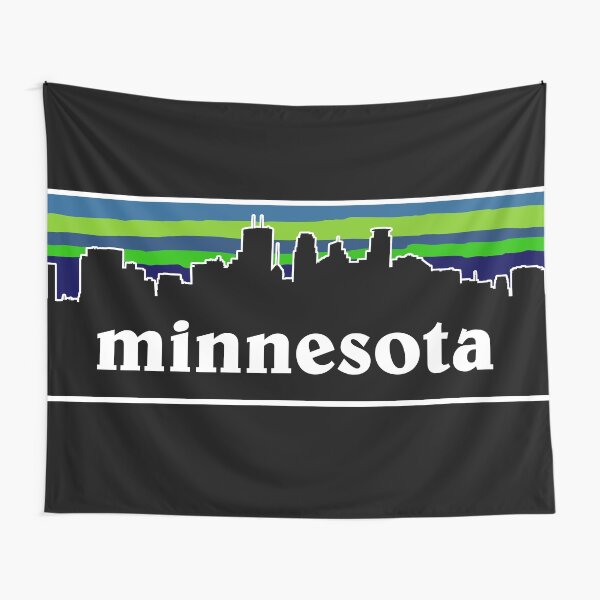 Minnesota Cityscape Tapestry