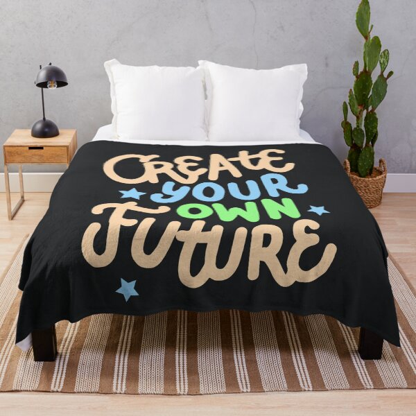 Item preview, Create your own future inspirational positive quote designed and sold by TheSimpleMan.