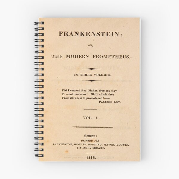 Item preview, Frankenstein Title page designed and sold by Xhex115.