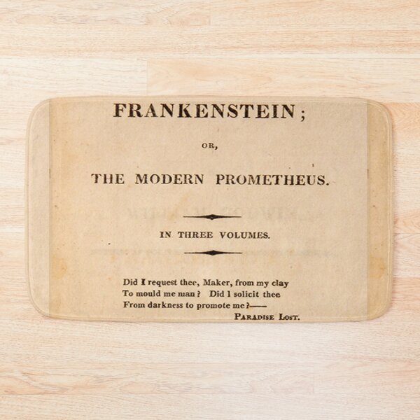 Item preview, Frankenstein Title page designed and sold by Xhex115.