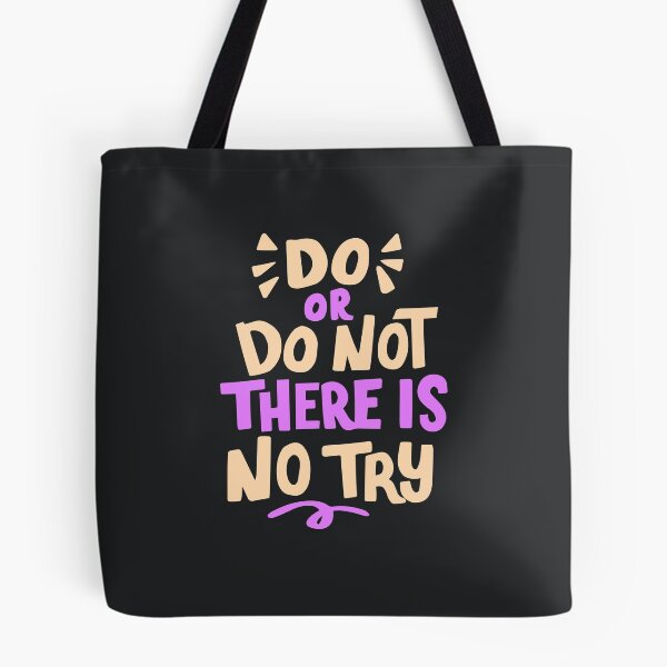 Item preview, Do or do not there is no try motivational quote designed and sold by TheSimpleMan.