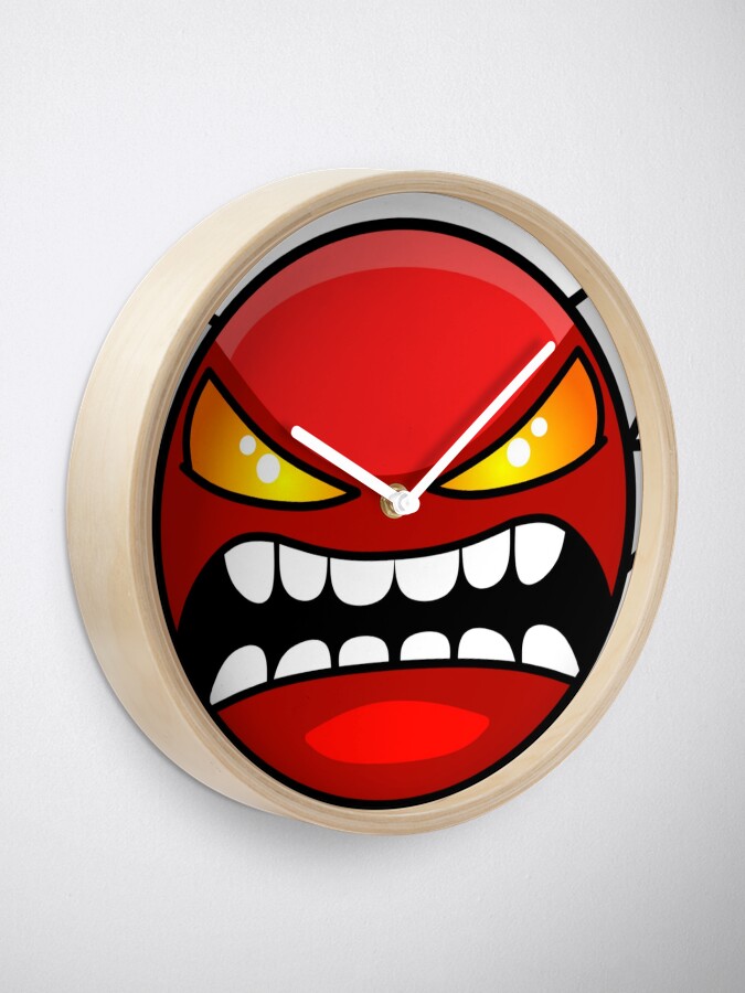 Eftermæle Uovertruffen loyalitet Geometry dash Insane demon" Clock for Sale by CoryBaxter | Redbubble