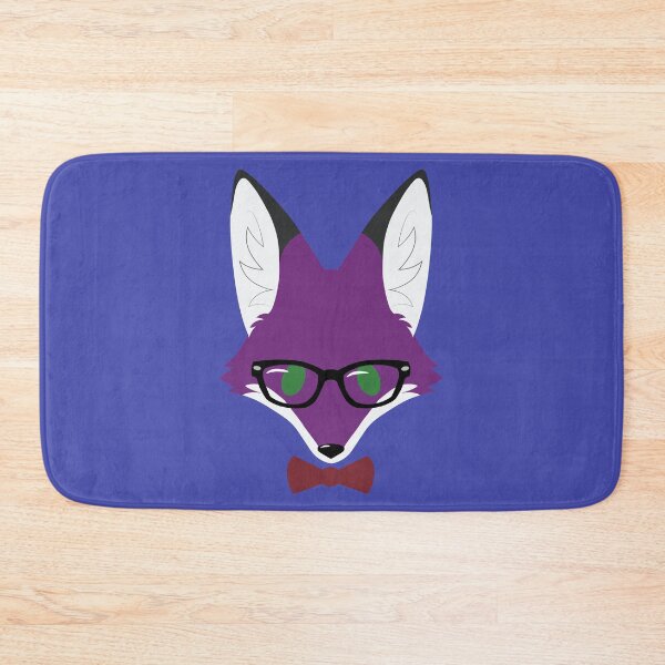 Item preview, Simple fox - Nerdy - Purple 1 designed and sold by storm-fox-art.