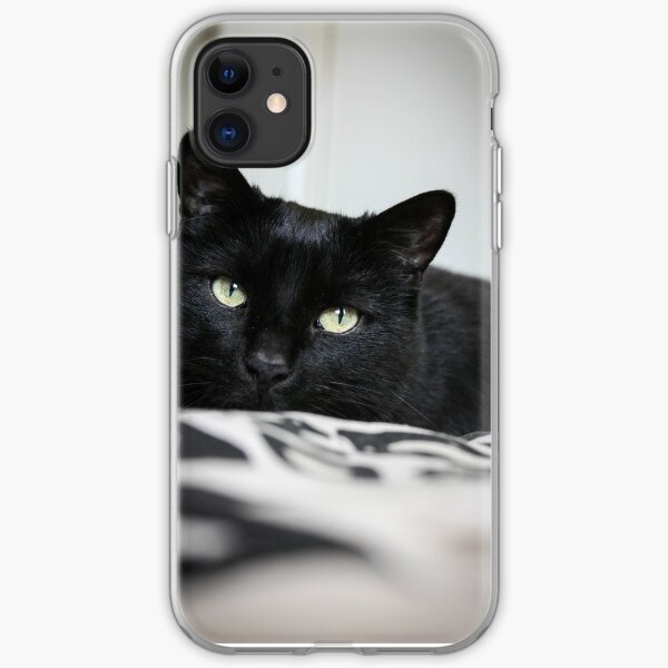 Black Cat Phone Cases Redbubble - nichijou sakamoto the cat roblox