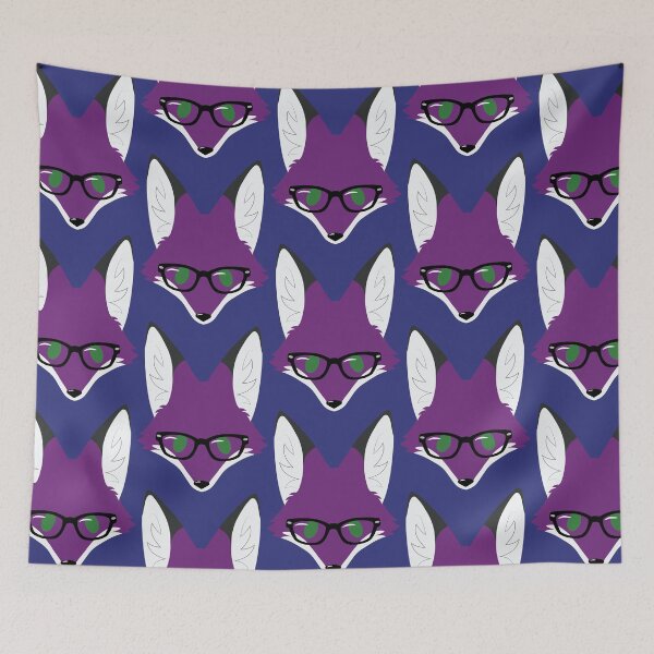 Item preview, Simple Fox - Glasses - Purple designed and sold by storm-fox-art.