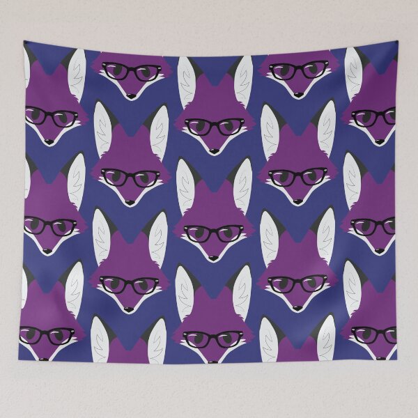 Item preview, Simple Fox - Glasses - Purple 2 designed and sold by storm-fox-art.