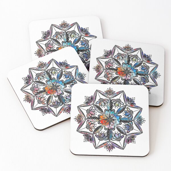 Item preview, "Posy" | Floral Mandala designed and sold by LiseHoltArt.