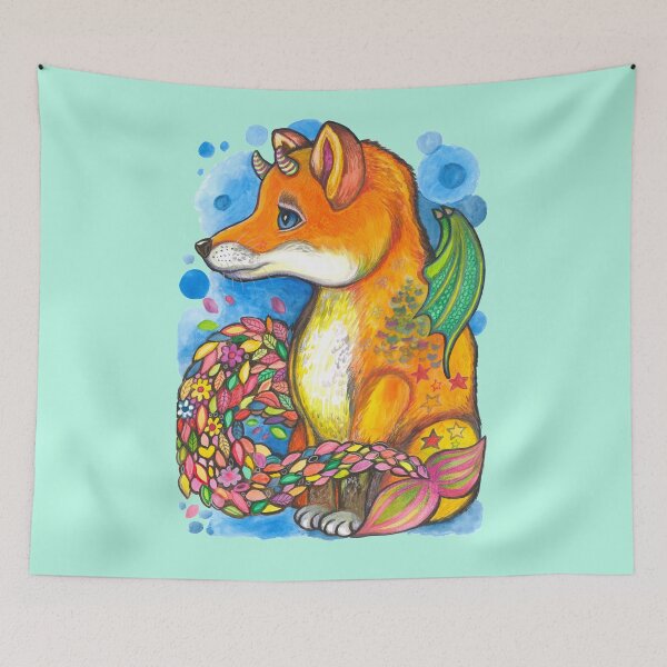 Item preview, Adonis Fox-Dragon designed and sold by Lynda Bell.
