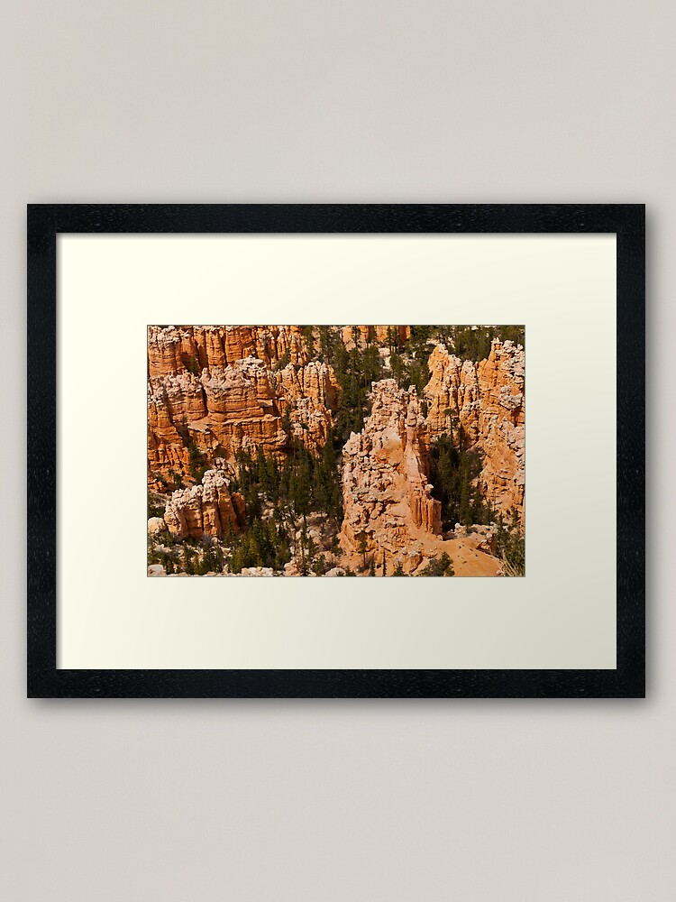 Alternate view of Bryce Canyon Corridors Framed Art Print